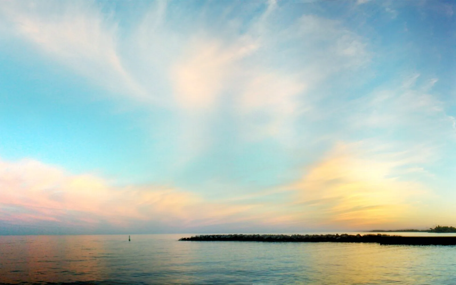 Whitby Harbour waterfront panorama.
